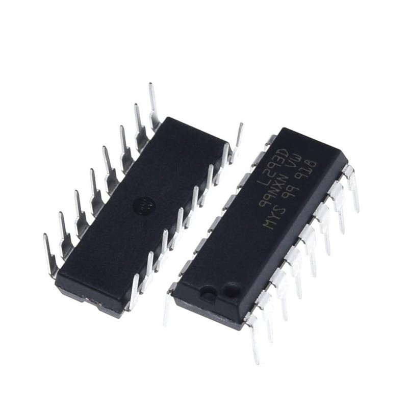PENGLIN 10pcs Motor Driver IC L293D DIP-16 16-Pin PDIP Brushed