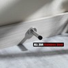 JQK Door Stopper, 304 Stainless Steel Thicken 1mm Sound Dampening