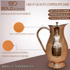 Bold & Divine Pure Copper Water Pitcher, Copper Pitcher with
