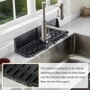 Silicone Kitchen Countertop & Sink Splash Guard, Silicone Sink Faucet