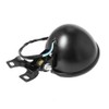 5.5" Motorcycle Headlight Front Round Visor Light Lamp Black/Chrome For