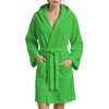 PETTI Artigiani Italiani- Unisex Bathrobe, Hooded Microfiber Bathrobe, 100% Made
