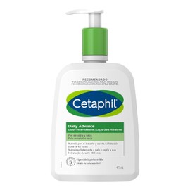CETAPHIL Loción Ultra Hidratante Daily Advance Pieles Sensibles y Secas 473 ml