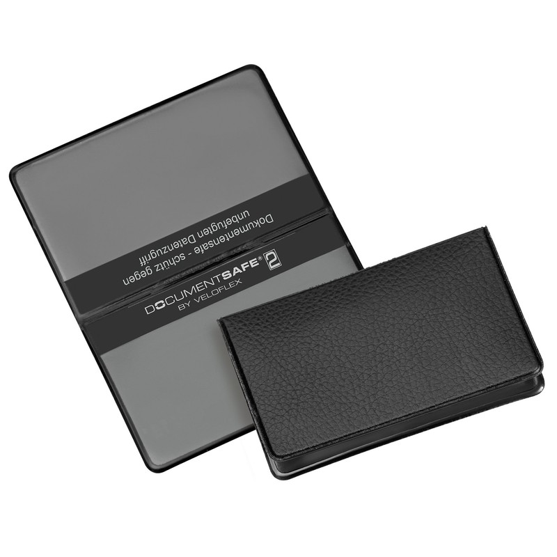 VELOFLEX 3274800 Document Safe Card Case, Card Holder, RFID/NFC Protection,
