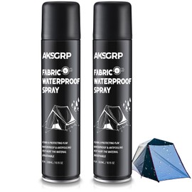 Maitys 2 Pcs Tent Waterproofing Spray, Outdoor Water Repellent Spray for Tents 20.3 OZ Spray, Fabric Waterproofing Spray Offering Tent Camp Spray Protection, Camp Water Repellent