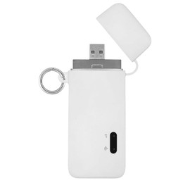 For ecoco Wi-Fi Case, [LAZIRO] Soft Silica Gel, Can Be Used With Attached Case, Shock Absorption, Waterproof, Dustproof, Lightweight, Equipped with a Hook for Lost Prevention, Slim Soft Case Cover,