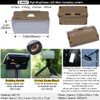 Soomloom Camping Lantern OMNI 2‑Way Flashlight 80‑900LM Rechargeable LED Campsite
