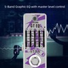 Stax 5-Band Parametric Equalizer Guitar Effects Pedals,GT EQ,Frequency Centers: 100Hz,