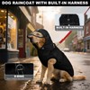 OUOBOB Dog Raincoat XXL, Waterproof Dog Raincoats For Large Dogs