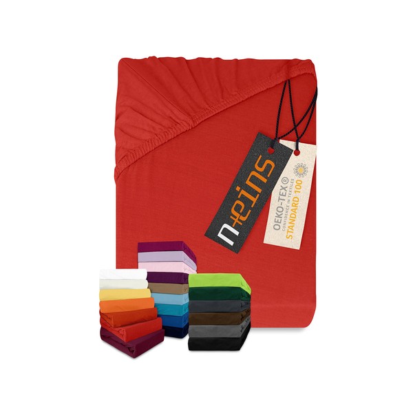 Classic Jersey Fitted Sheet Available In 34 Colours and 6