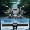 Throttle Grips Handlebar Assy, Electric Motorcycle Throttle Handle, Motorbike Accelerator