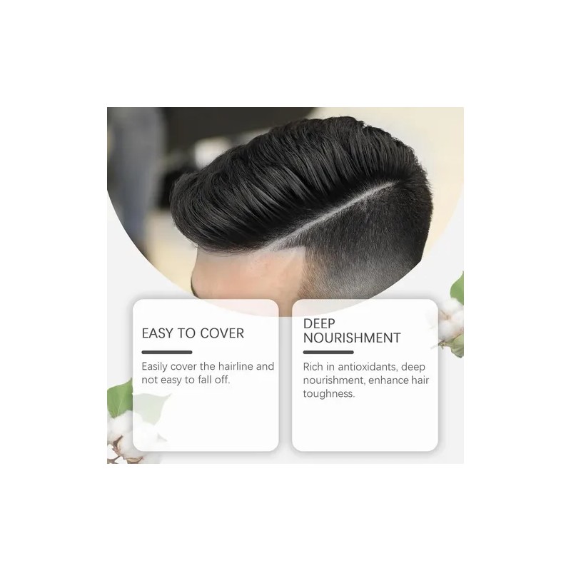 Corrector De Cabello Hairfillup Para Hombre, Cubre Fácilment