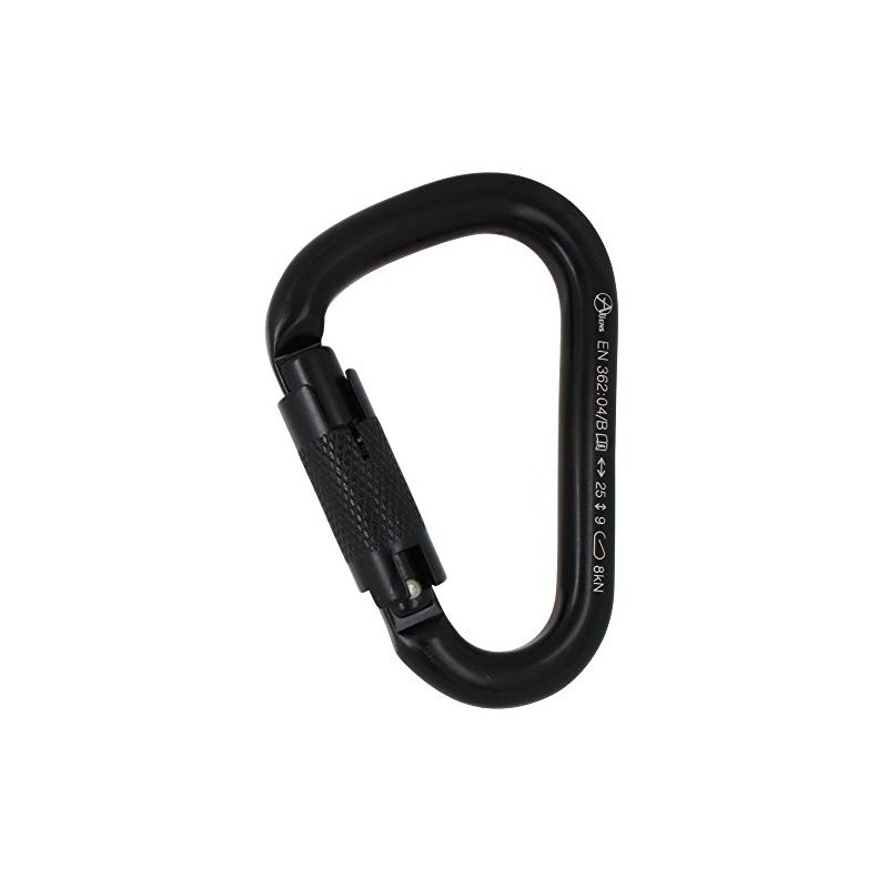 Aliens HMS Twistlock Automatic Carabiner, Colour: Black