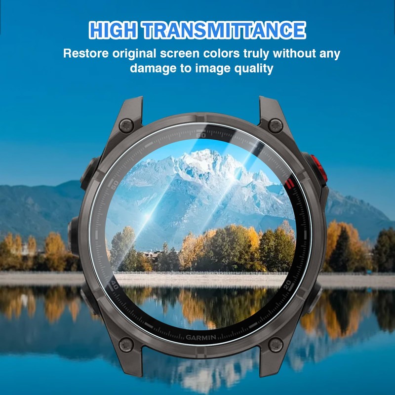 EasEasy 4 PCS Compatible For Garmin Fenix 8 Pro Amoled