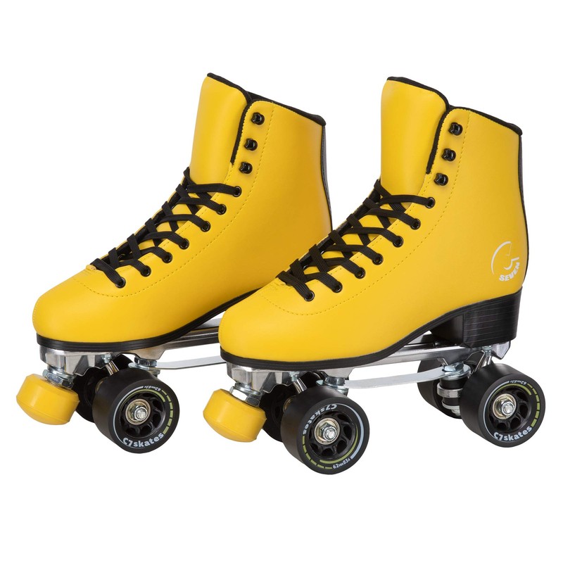 C SEVEN C7skates Dark Magic Quad Roller Skates (Queen Bee,