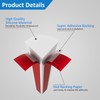 Jaspond Flexible Quarter Round Molding, 98Inch Self-Adhesive Silicone Rubber Trim