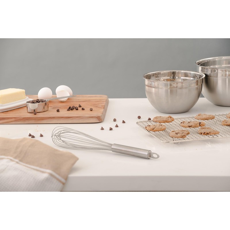 Cuisipro Stainless Steel Egg Whisk, 20 cm, 8 inch