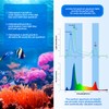 Full Spectrum Aquarium Light, Adjustable Saltwater Super Bright Fish Tank