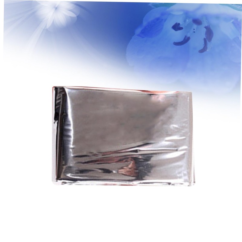 Kisangel Survival Blanket Reflective Foil Emergency Hiking Gear Windproof Compact
