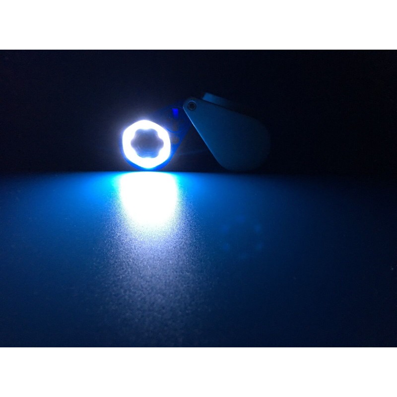 igaging Triplet 10x, 21mm Optical Loupe (LED + UV) by