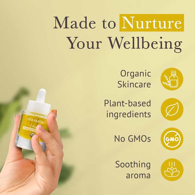 Pranarom - Aceite Hidratante Tratamiento Calma (1Oz/30Ml)