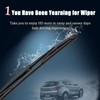 Rear Wiper Blade,8inch Car Back Window Wiper Replacement for Lexus