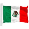 UD_G128 Combo Pack: American USA Flag 4x6Ft & Mexico Mexican