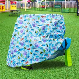 Bitubi Kids Water Table Cover for Rain Showers Splash Pond Water Table,Waterproof Kids Water Play Table Cover, Outdoor Water Table Toys Cover for Toddlers 1-3 (Cover Only)