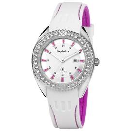 Orphelia Damen-Armbanduhr Playful Analog Quarz Silikon