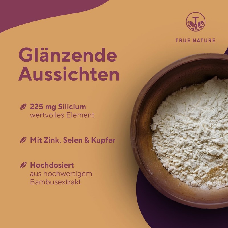 Silicon – 180 Capsules TRUE NATURE