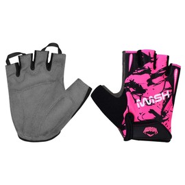 iwish Kids Cycling Gloves Outdoor Riding Bike Roller for Boys Girls Age 4 5 6 7 8 9 10 11 12 (L for age 7-10, Pink)