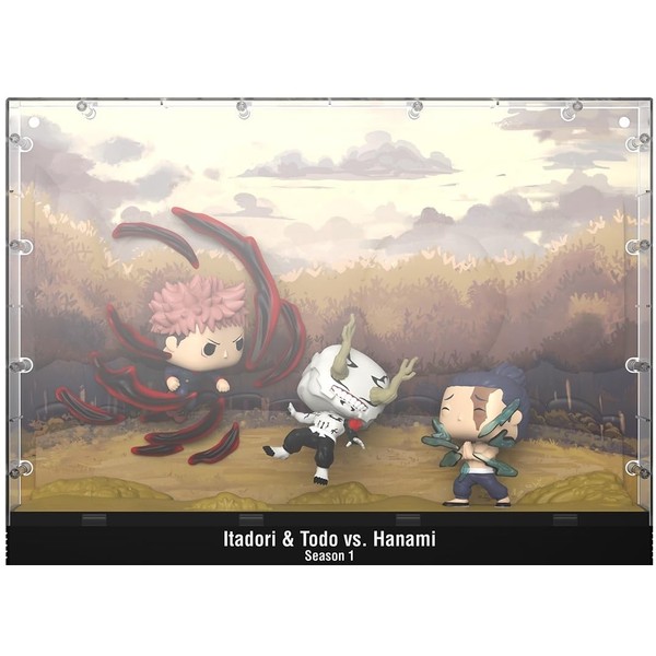 Funko Jujutsu Kaisen Yuji Itadori & A0I Todo & Hanami