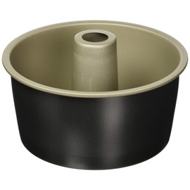 Seitori Seisakusho D-063 Black Figure, Chiffon Cake Mold, Removable Bottom, 5.9 inches (15 cm), Made in Japan