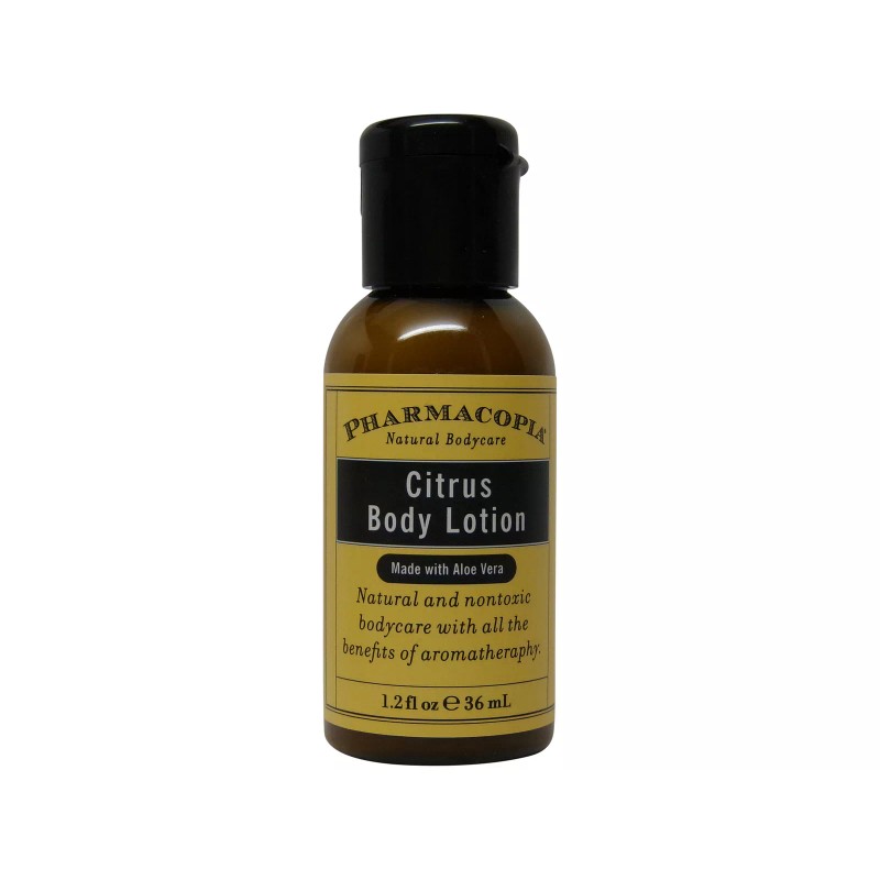 Pharmacopia Citrus Body Lotion lot of 8 each 1.2oz bottles.