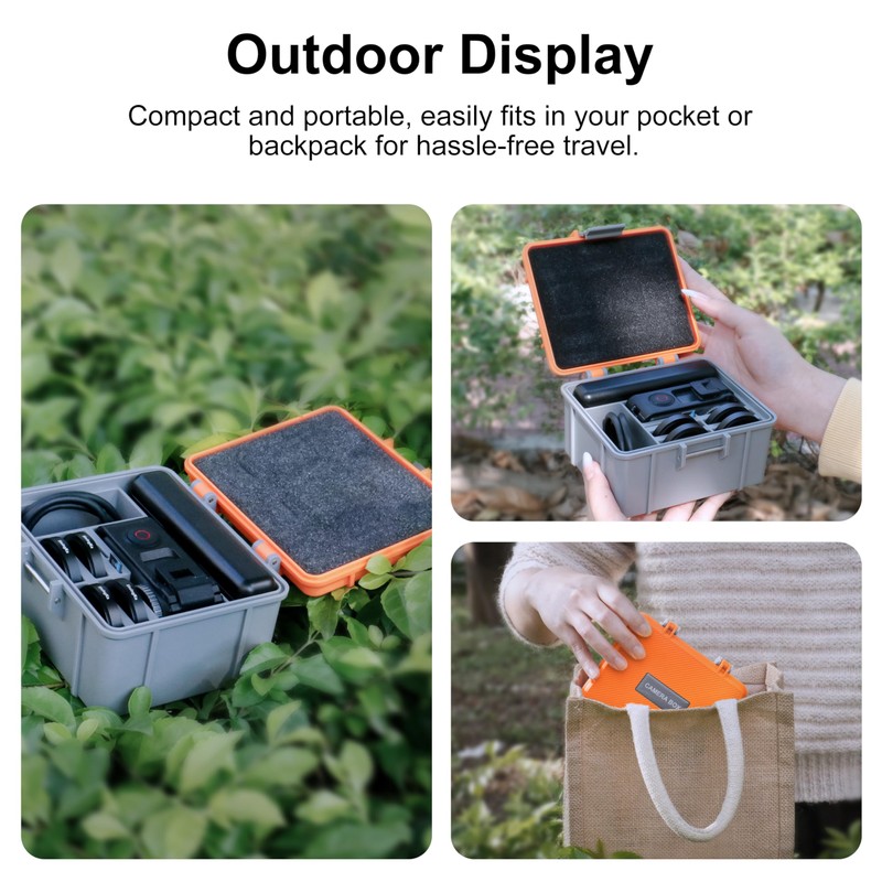 FiTSTILL Hard Plastic Portable Protective Storage Case for DJI Osmo