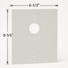 Pacific Electronics RH6 Intercom Adapter Retrofit Plate