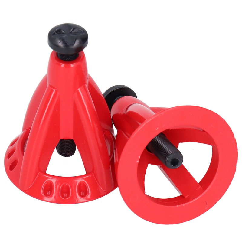 2pcs Metal 6T Jack Stand Adjustable Height Simulation Lifting for