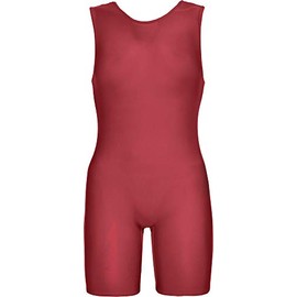 Hi-Co Unisex Kids Girls Boys Sleeveless Unitard Leotard Dance Gymnastics Ballet Burgundy 7-8 Years