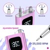 Delanie Electric Nail Drill Professional 35000 RPM Rechargeable Portable E-File