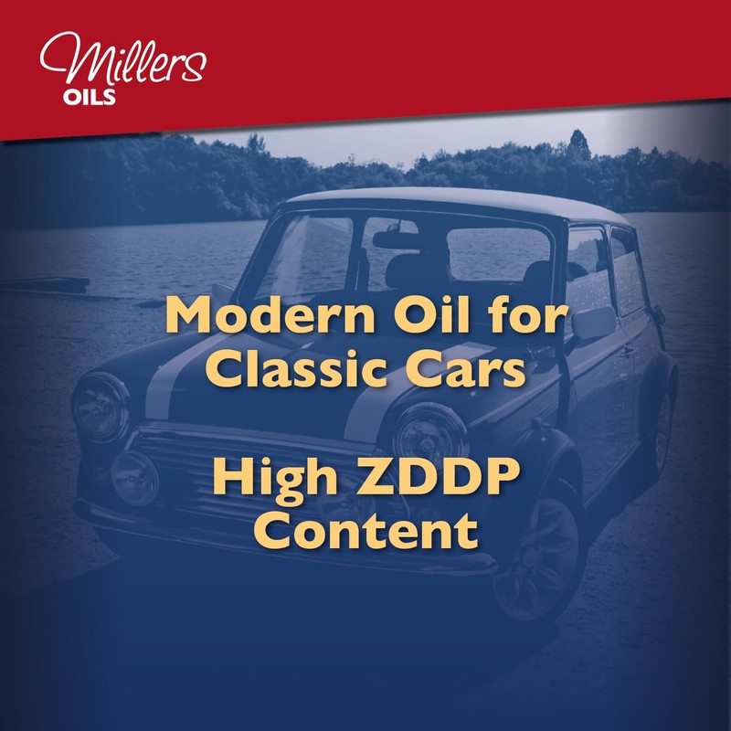 Classic Pistoneeze P50 Low Detergent SAE 50 Motor Oil, 5