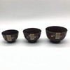 Soup Bowl Wood Grain Small Plum Pattern