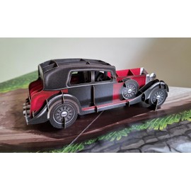 Card Mavens - Classic Car Pop Up Birthday Card For Men Vintage Car Retro Style Father's Day Grandfather Retirement pop up Anniversary Birthday Husband Boyfriend Son in Law Brother Classic Enthusiast