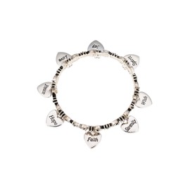 Madison Tyler Religious Prayer Bracelet for Women Religious Jewelry Gift for Girls Christian Gift, Rhodium,