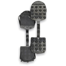 Seirus Innovation 4150 Cat Tracks Boot Sole Protectors for added Comfort and Traction Black, Large