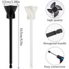 4Pcs Resin Mixer Paddles,Epoxy Mixer Attachment for Drill,1/4" Drill Reusable