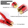 HuaLiSiJi Heavy Duty Jumper Cable Clamps 1000A Battery Cable Alligator