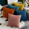 1PC Modern Decorative Velvet Cushion Cover Square Velvet European Pillowcase,