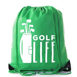 Mato & Hash Golf Bags, Drawstring Golf Bags for Leagues, Parties and More! - Athletic Gold CA2500Golf S35
