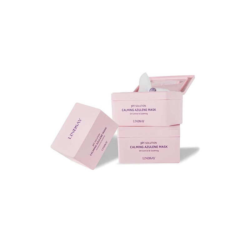 Lindsay [Lindsay]PH Solution Calming Azulene Mask 300g (24 Sheets)