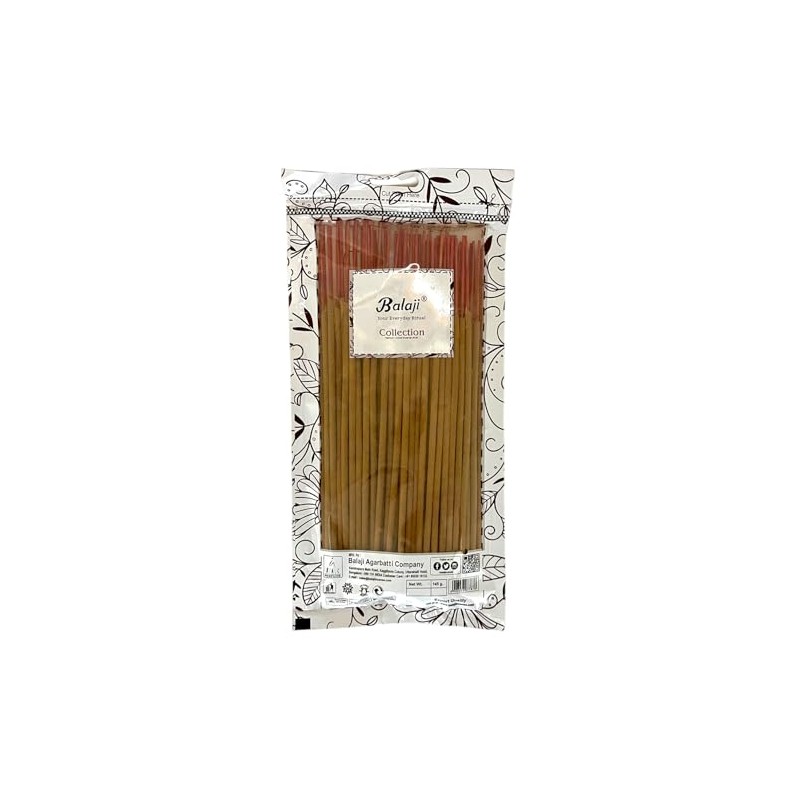Balaji - Finest Colour Incense Sticks 145 Grams Pack -